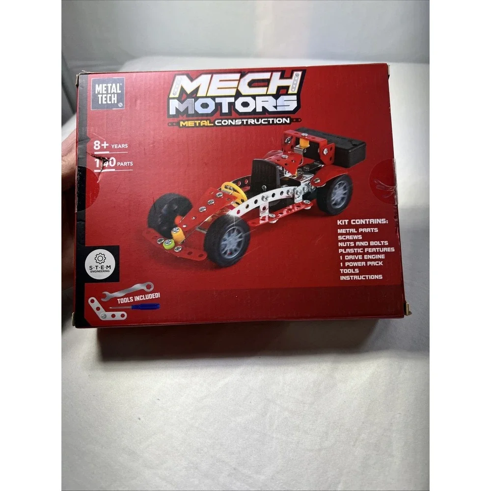 METAL TECH MECH MOTORS Race Car STEM